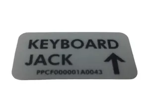 Genuine Boeing PLACARD PPCF000001A0043 NEW OEM PPCF000001A0043